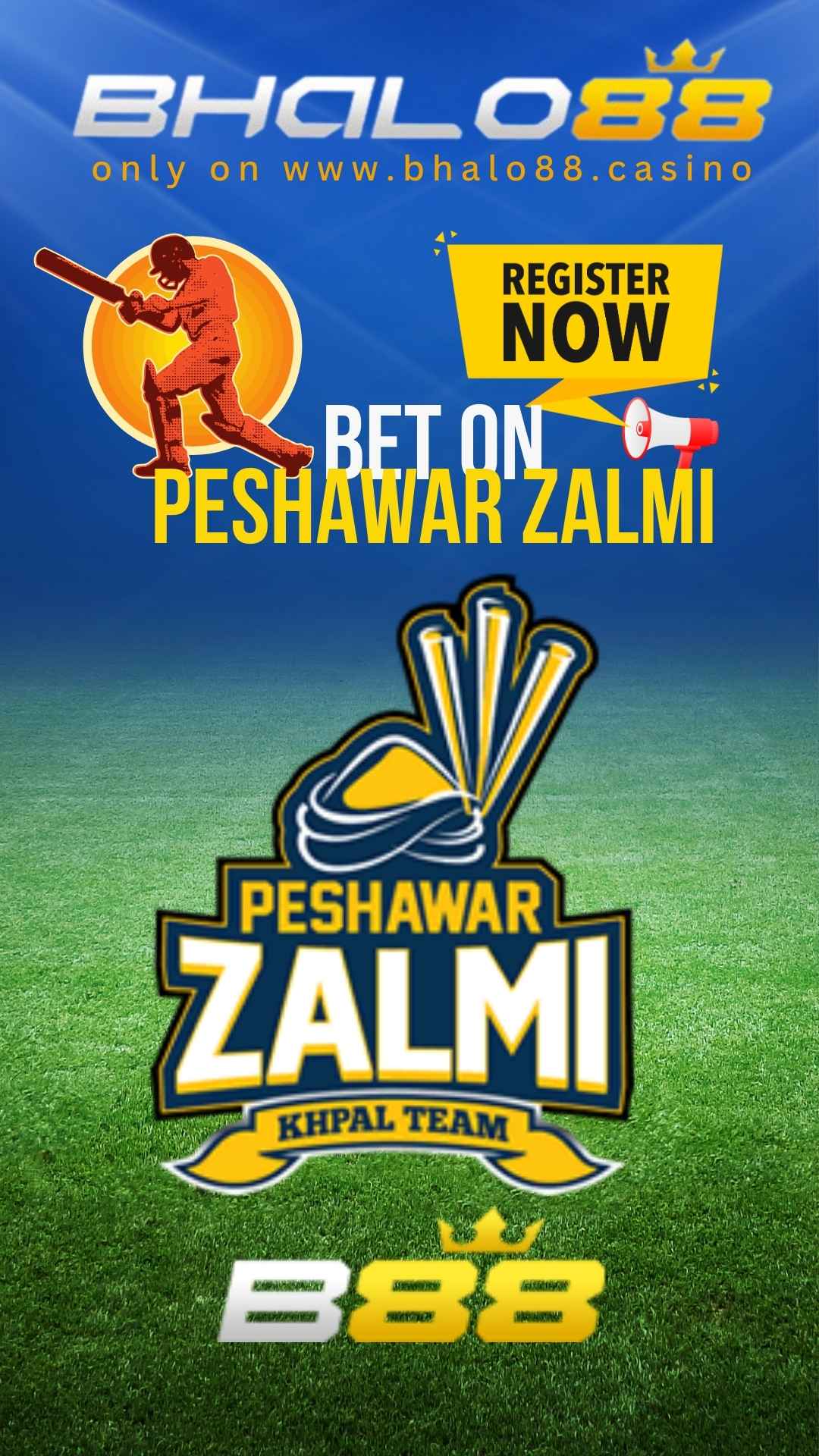 Peshawar Zalmi (PSL) with Bhalo88