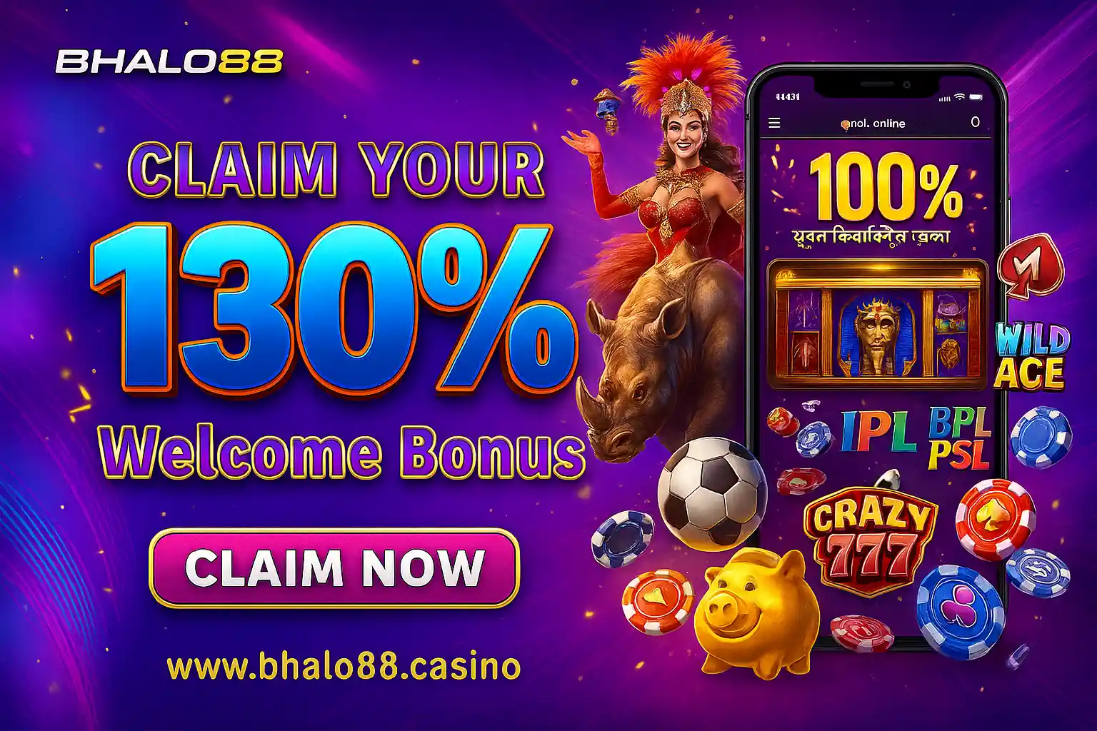 Bhalo88 Casino Bonus Offer
