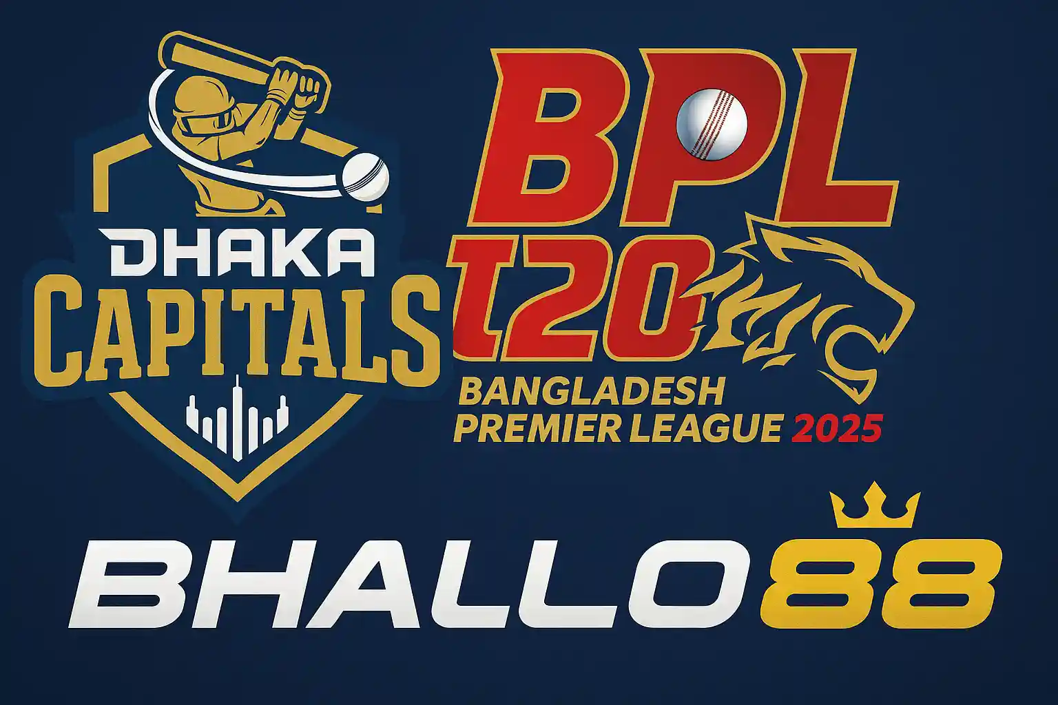 Dhaka Capitals with Bhalo88 BPL (1)