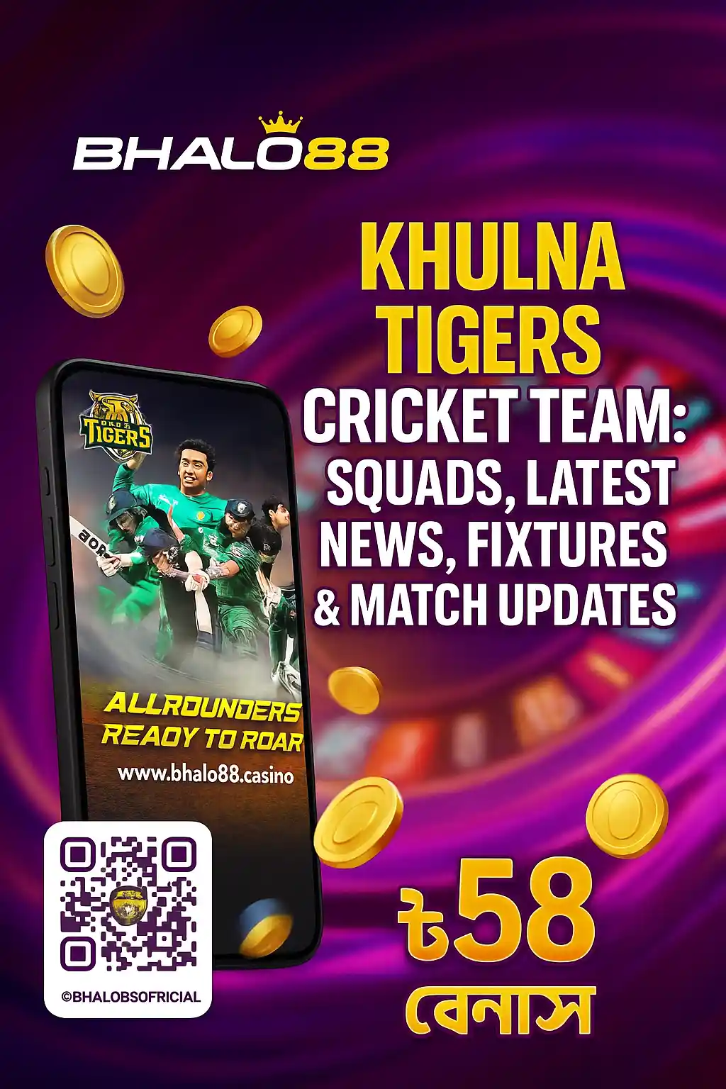 Khulna Tigers Cricket Team:Squads, Latest News, Fixtures & Match Updates