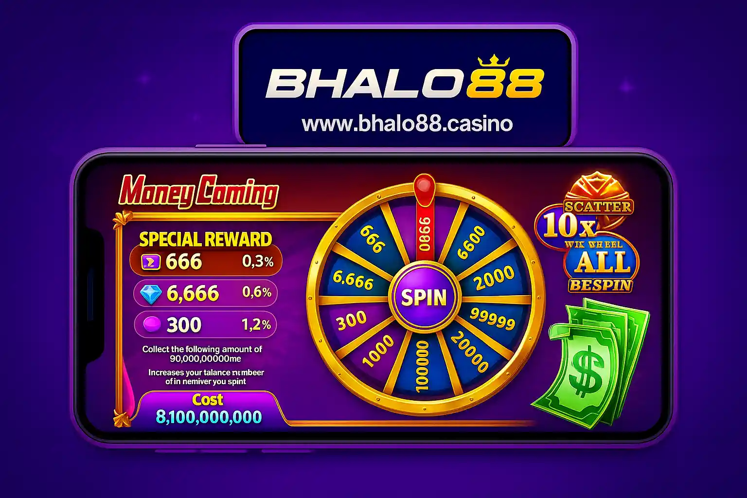 MONEY COMING ON BHALO88 (2)