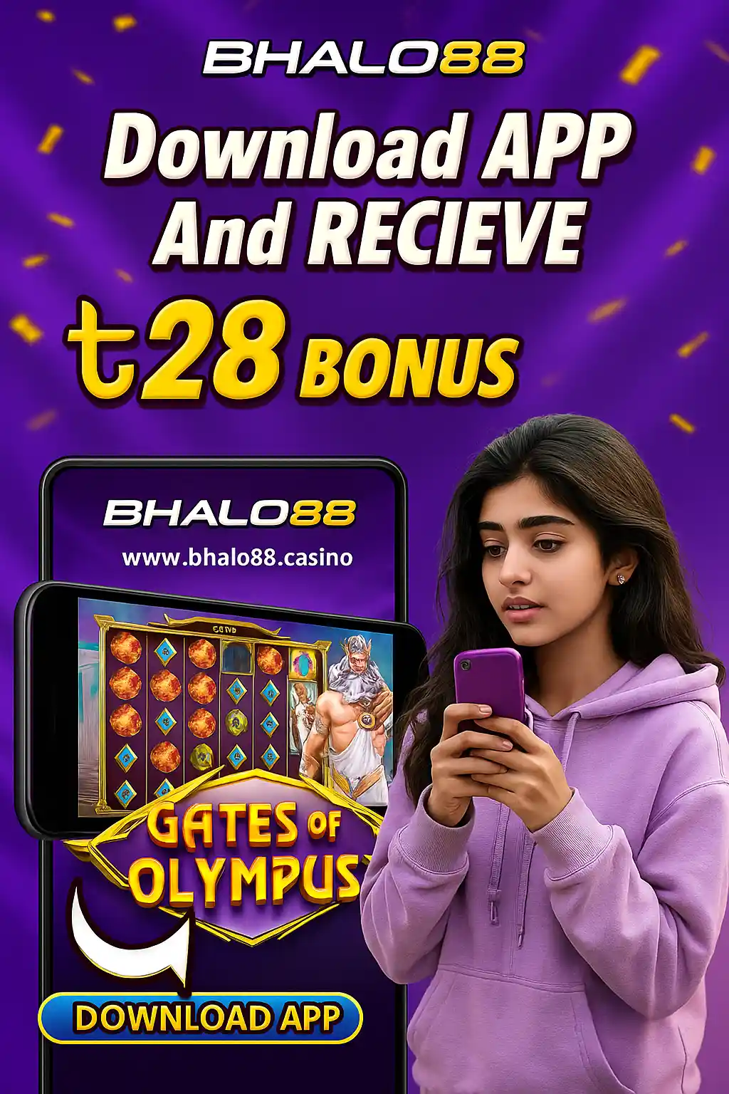 Play Gates of Olympus on Bhalo88 Download app