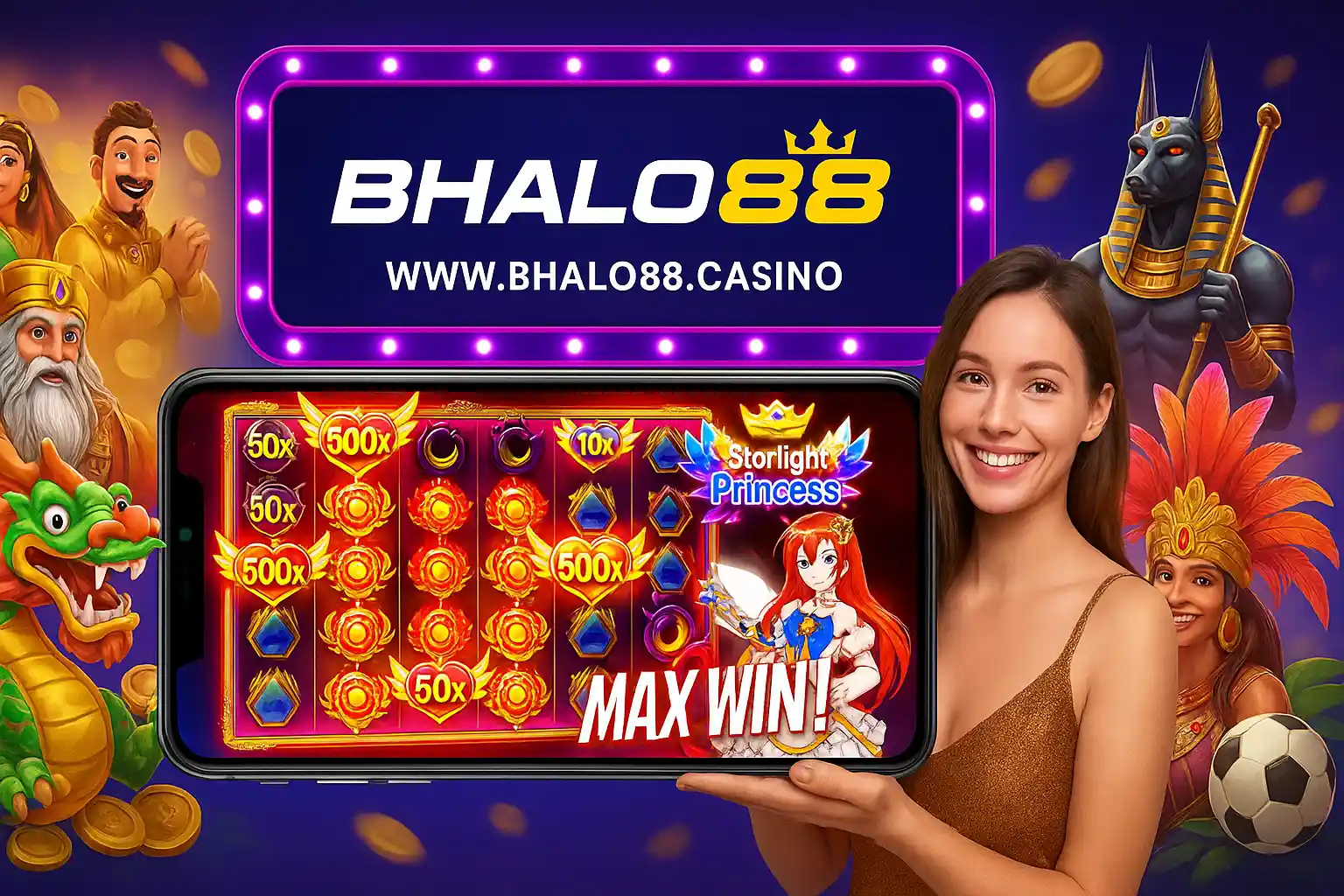 Play Starlight Princess on BHALO88
