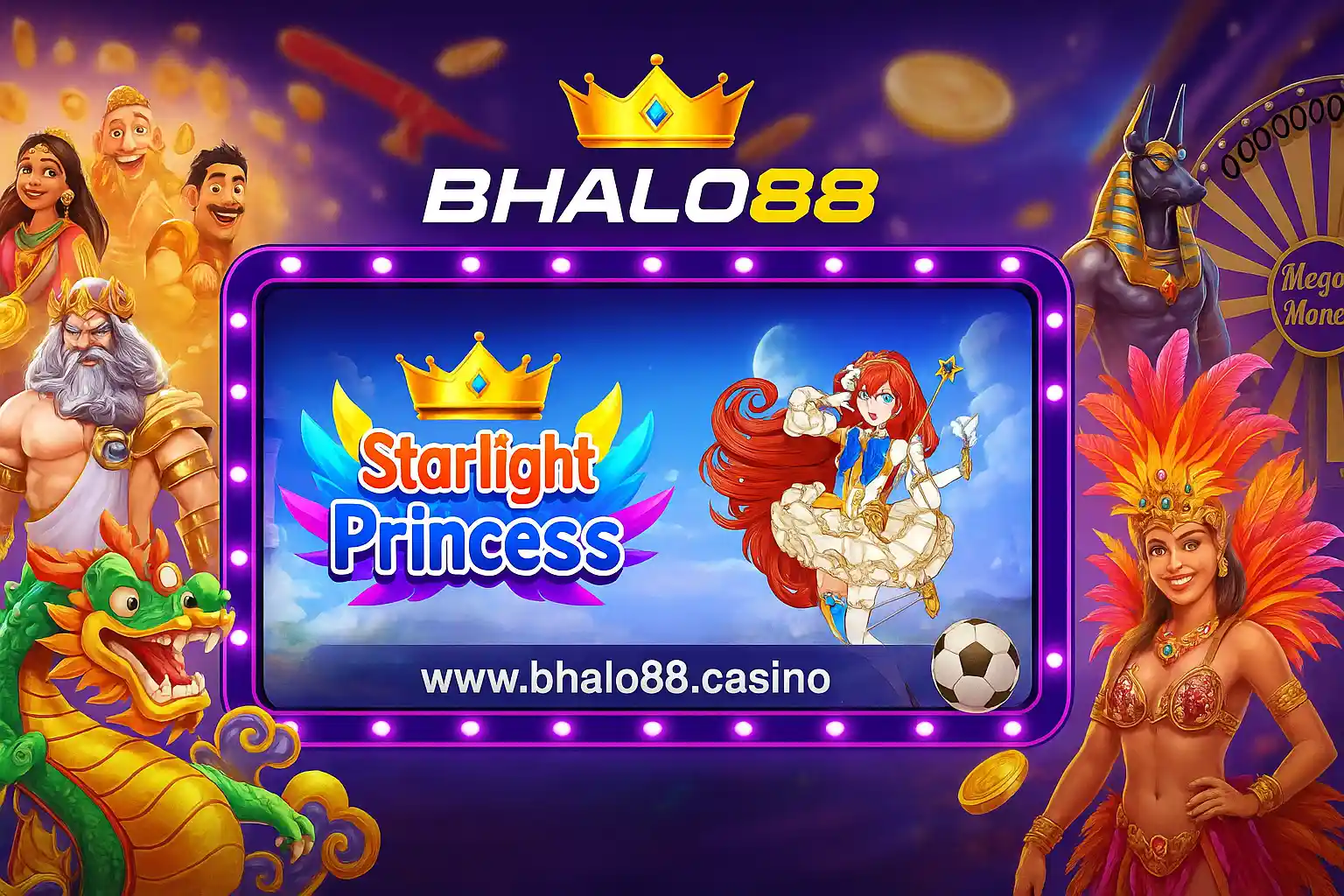 Play Starlight Princess on BHALO88 (1)