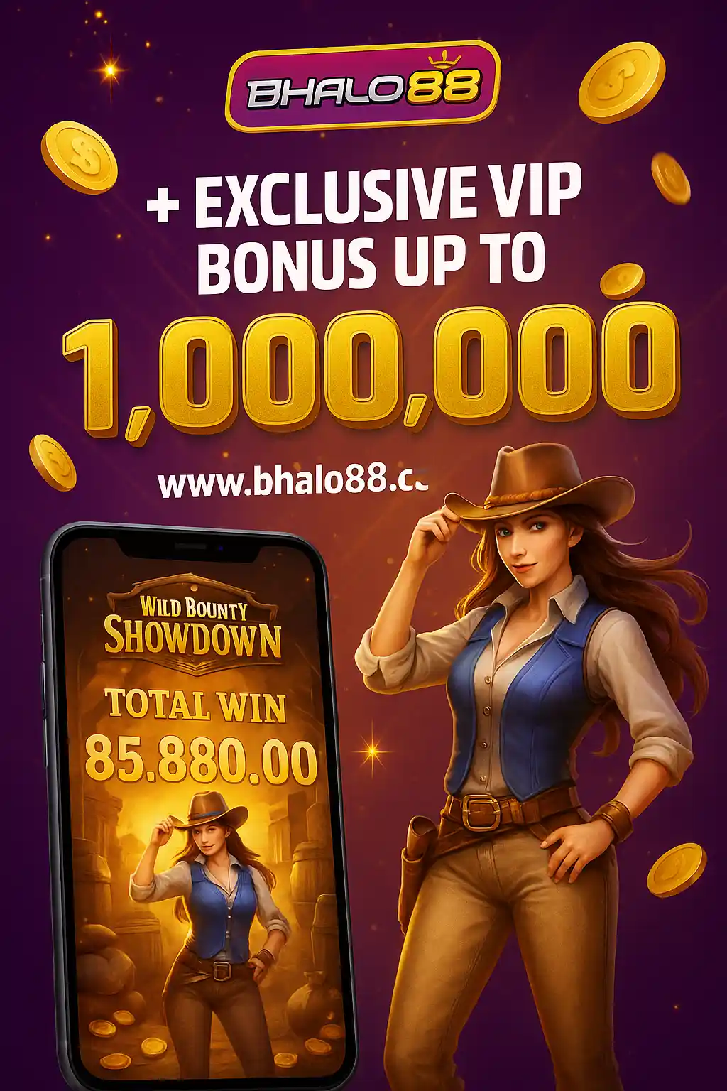 Play Wild Bounty Showdown on Bhalo88