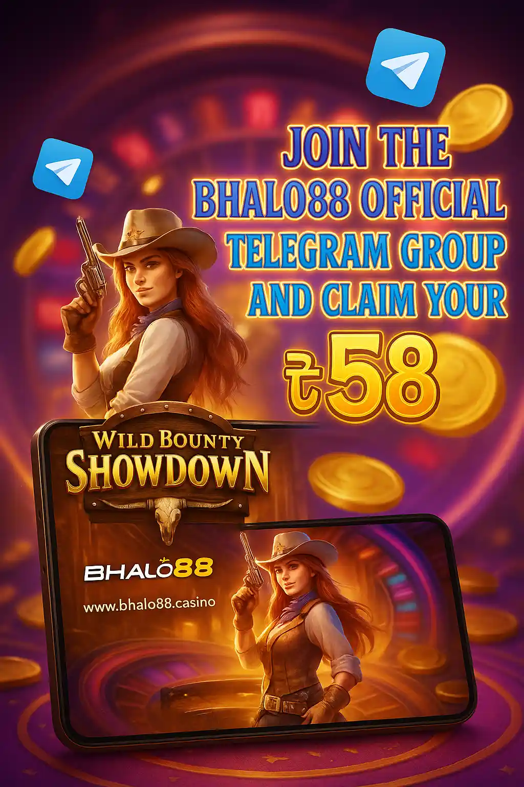 Play Wild Bounty Showdown on Bhalo88