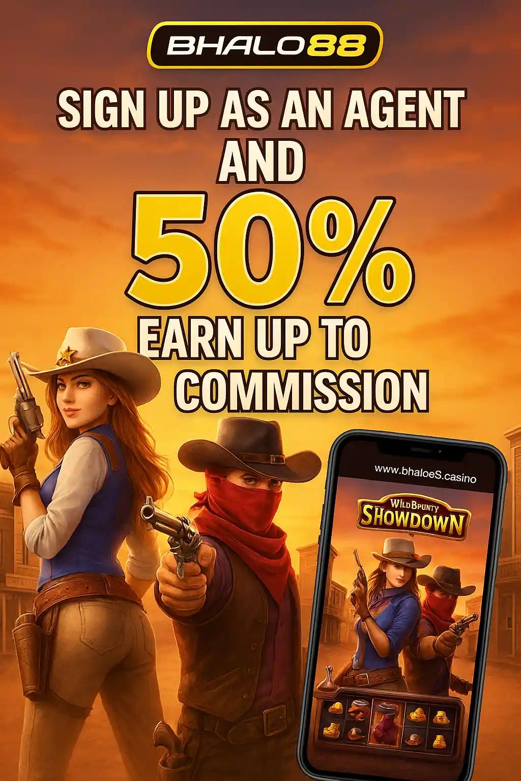 Play Wild Bounty Showdown on Bhalo88