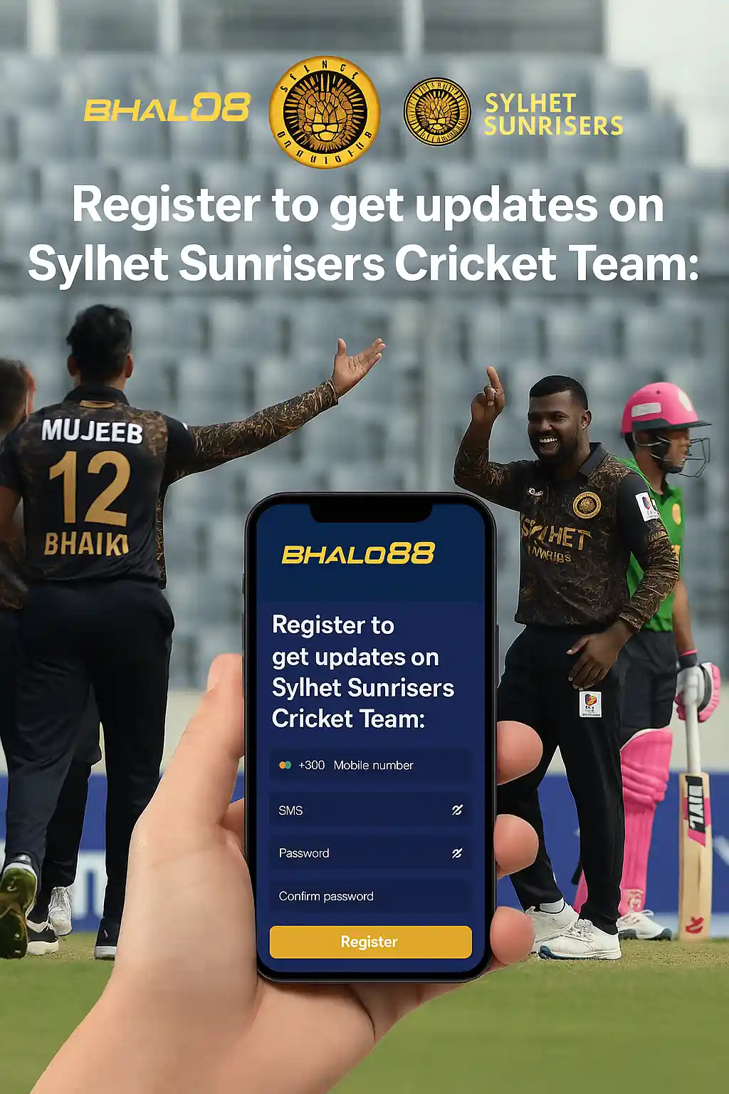 Sylhet Sunrisers Cricket Team-Bhalo88:সিলেট সানরাইজার্স ভালো৮৮ – বিপিএল ২০২৫ ওভারভিউ