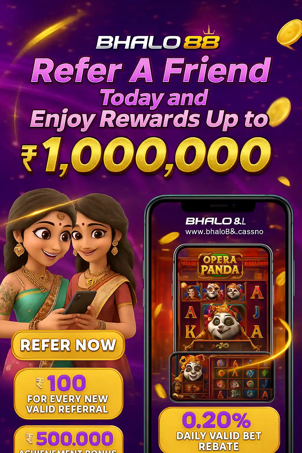 Play Opera Panda on Bhalo88 REFER A FRIEND