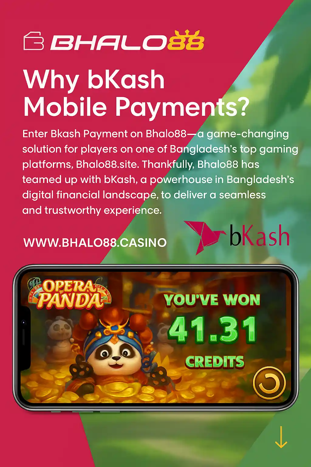 Play Opera Panda on Bhalo88 bkash